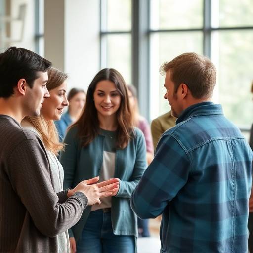 Un grupo de personas participando en un taller de comunicación